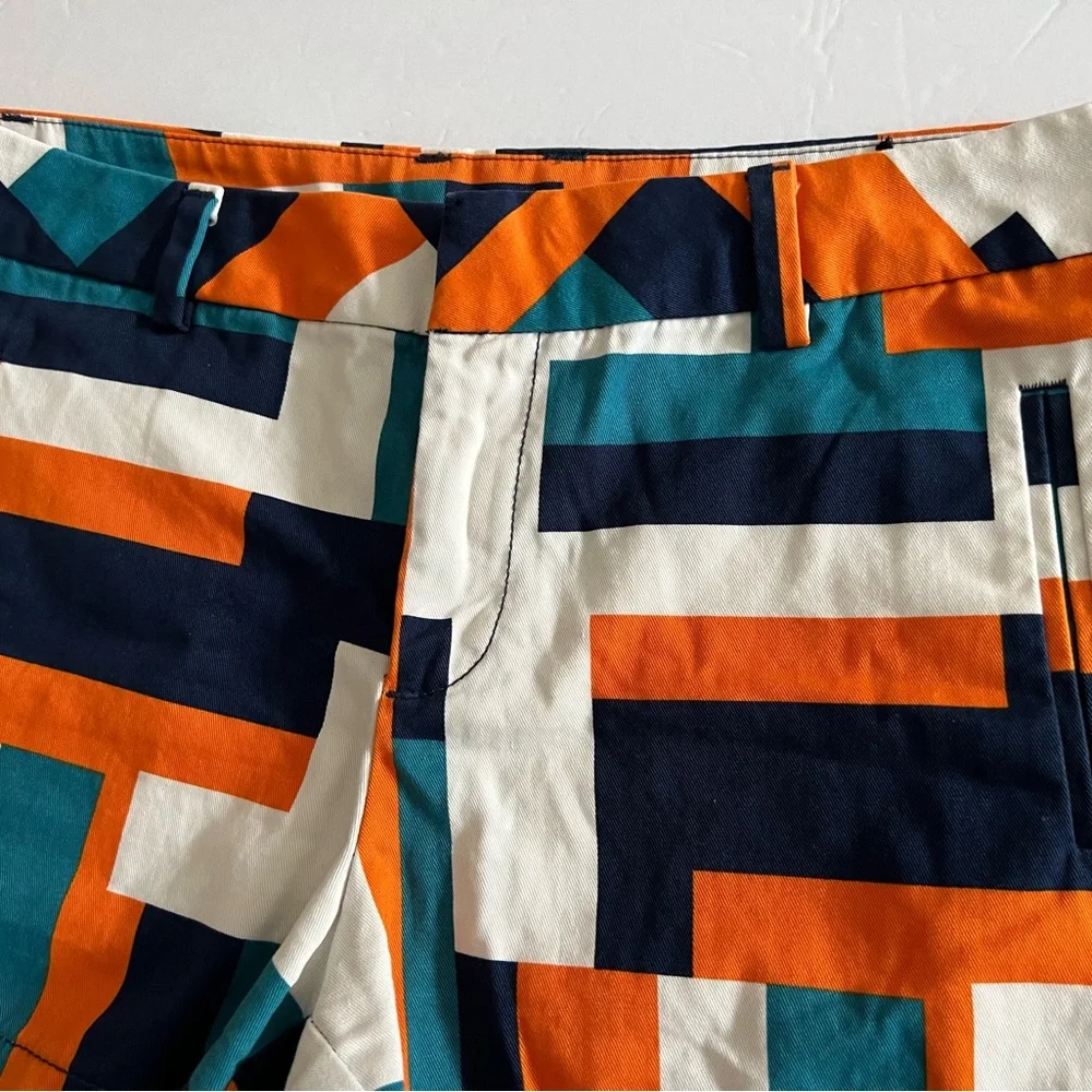 Stylus Women’s Mid Rise Size 6 Colorful Shorts 100% Cotton Summer Outdoor
